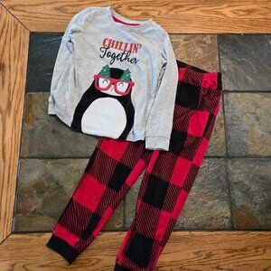 Penguin Chillin Together Penguin Pajamas Sleeper Set - Size 5T